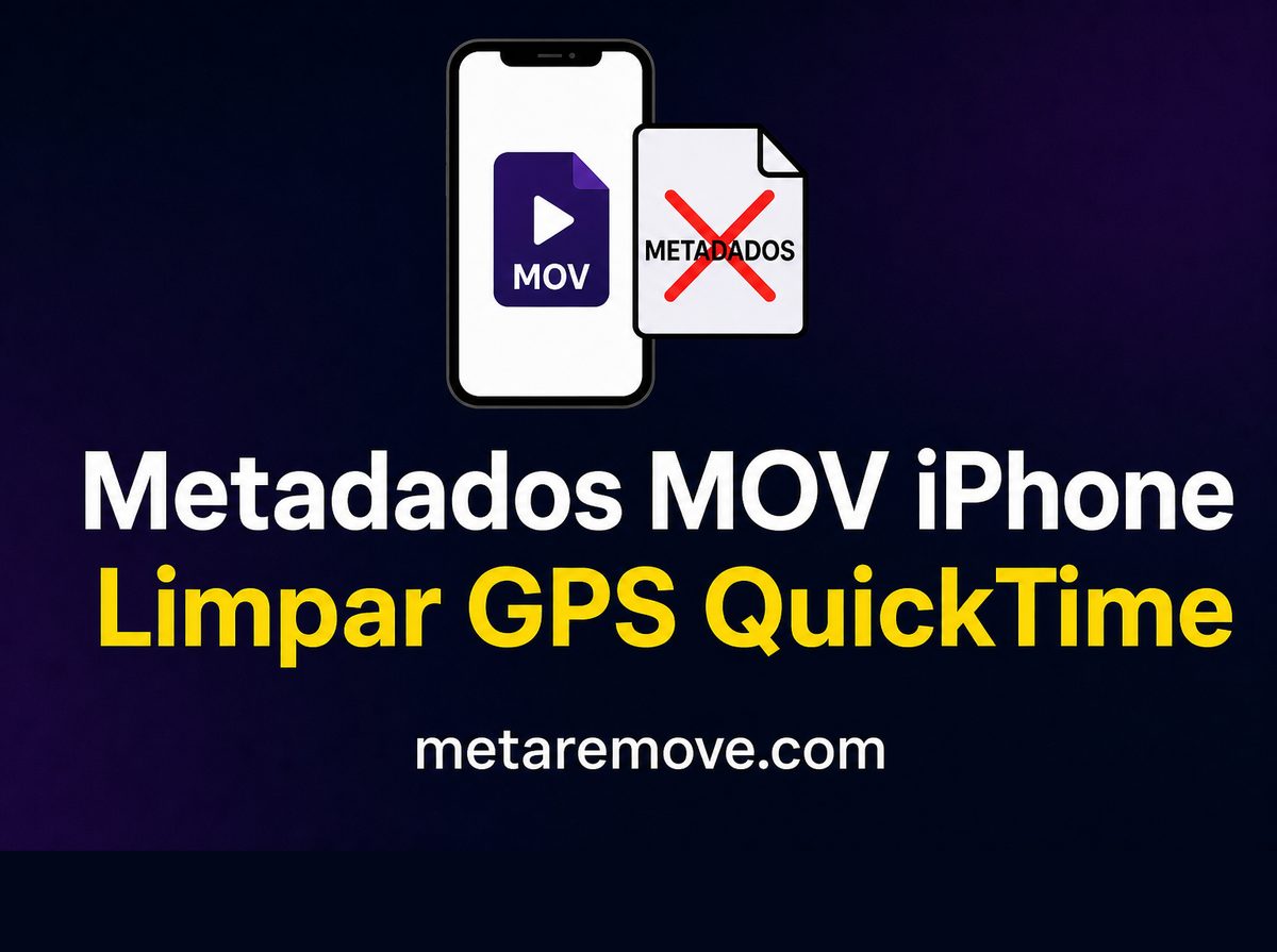Removendo metadados QuickTime de localização de um vídeo MOV de iPhone