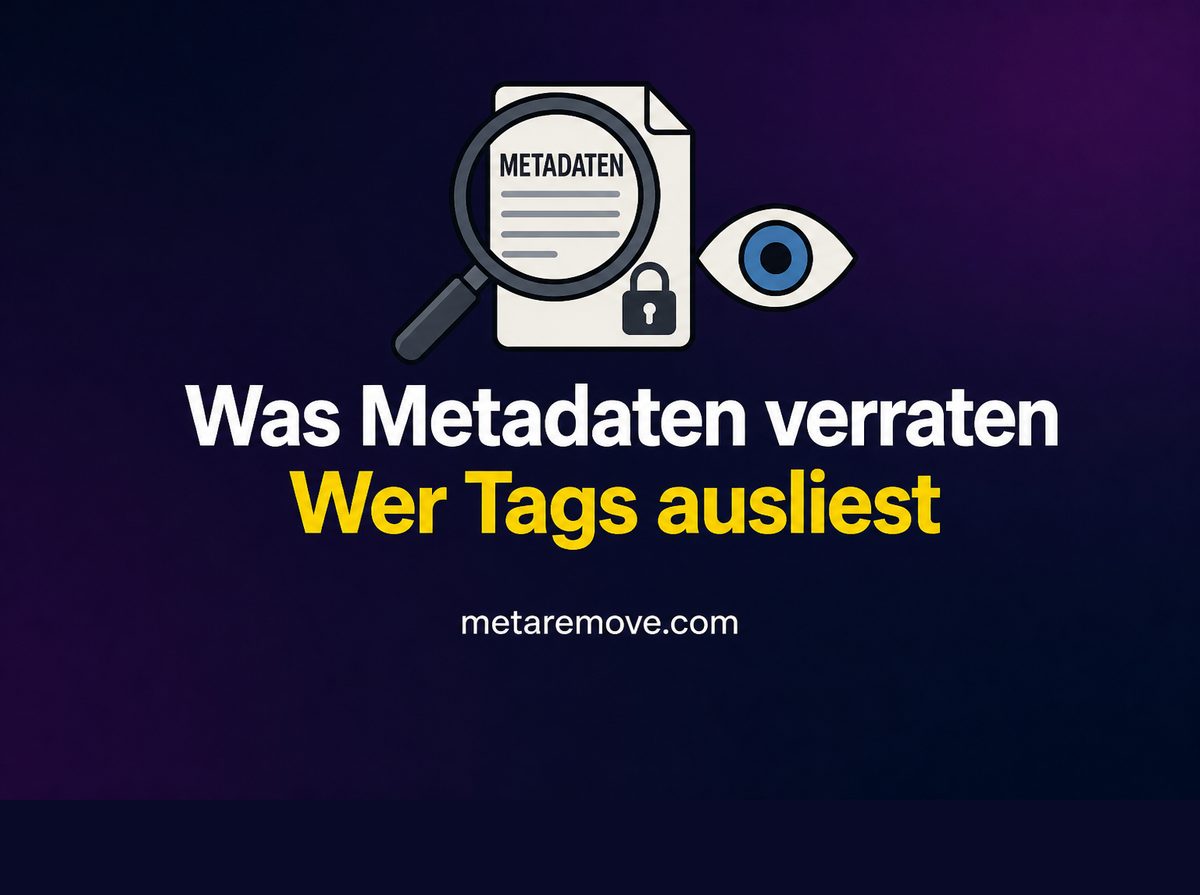 Illustration versteckter Video-Metadaten-Felder bei der Inspektion